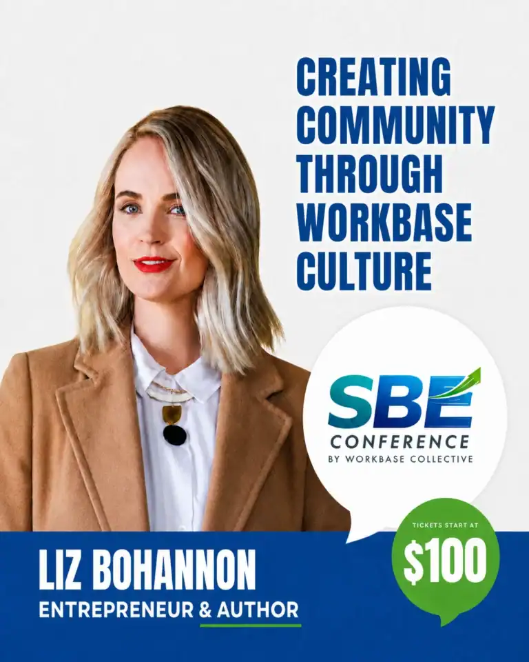 SBE Conference ad: Liz Bohannon, tickets start at $100